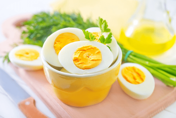 Huevos hervidos