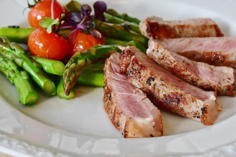 Carne con verduras