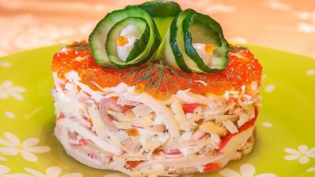 receta de ensalada para la dieta Dukan