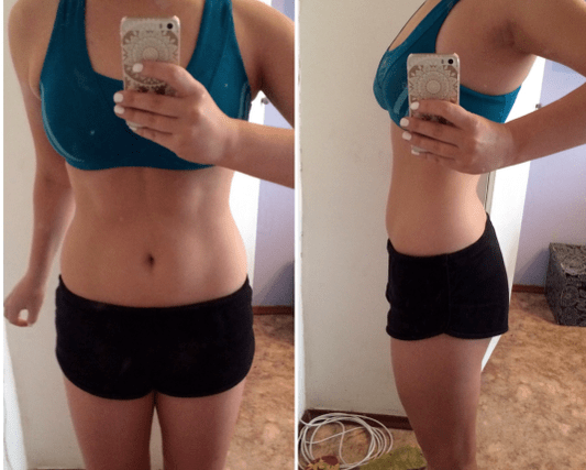 Fotos de antes y después de la dieta ceto.