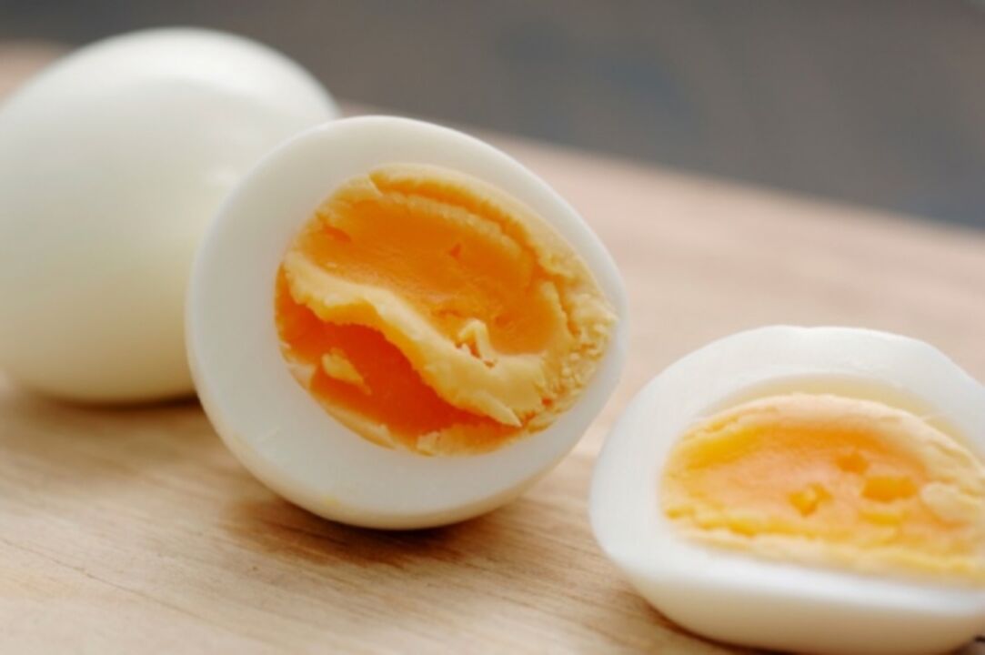 huevos duros para la dieta japonesa
