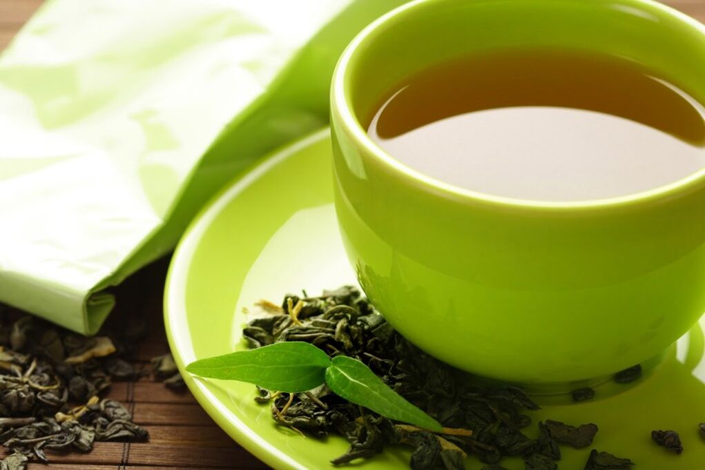 té verde para la dieta japonesa
