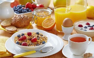 Un desayuno saludable